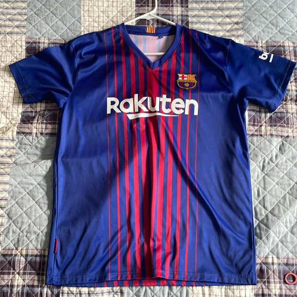 FC Barcelona 2017/2018 Stadium Home Jersey - Picture 1 of 4